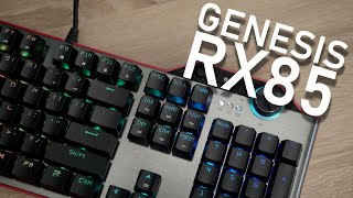 Genesis RX85 Gaming Keyboard Review [upl. by Callum474]