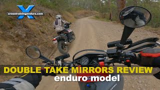 Doubletake Mirrors long term review the enduro model︱Cross Training Adventure [upl. by Eilagam]