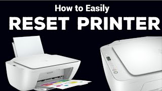 How to Reset easily HP Deskjet Printer 2700 series models [upl. by Stedmann]