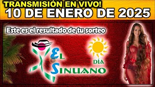 SINUANO DÍA Resultado EL SINUANO DÍA VIERNES 10 de Enero de 2025 [upl. by Luba]