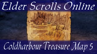 Coldharbour Treasure Map 5 Elder Scrolls Online [upl. by Dillie964]