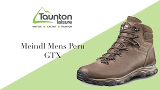 Meindl Mens Peru GTX Overview [upl. by Nason860]