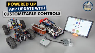 LEGO Powered Up app update with customizable controls [upl. by Ovida]