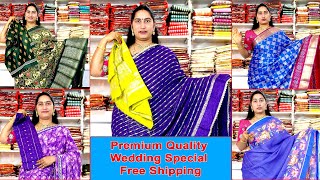 Free Shipping Wedding Special kanakadurgacollections partywear pattu georgette [upl. by Nerret764]