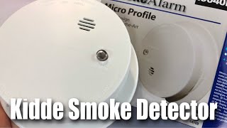 Kidde Fire Sentry BatteryOperated Ionization Sensor Compact Smoke Alarm [upl. by Friday]