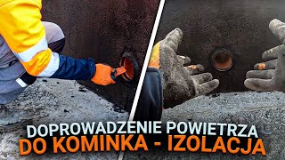 🔴 EP162 Doprowadzenie powietrza do kominka [upl. by Xel780]