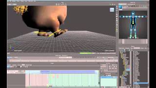 Looping Walk Cycle in MotionBuilder [upl. by Ardnoid234]