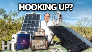 HOW TO Charge ANY Solar Generator With ANY Solar Panel  Bypass Controller  DIY Series Parallel [upl. by Edwyna]