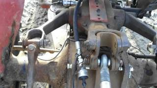 how tractor draft control work  massey 35x [upl. by Raphael]