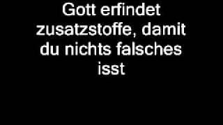 Japanische Kampfhörspiele  Wir werden Gott Lyric [upl. by Pirali507]