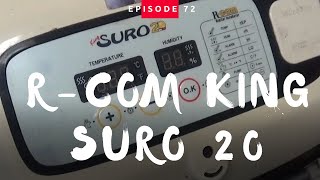 Rcom King Suro 20 incubator review and guide [upl. by Rossie]