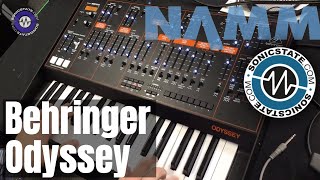 NAMM 2019 Behringer Odyssey No Talking [upl. by Gardner56]