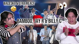 Waleska amp Efra react to Bamboo Jay R amp Billy Crawfords live cover of Ed Sheeran quotLego Housequot [upl. by Ricard]