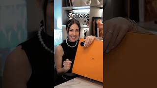 Hermes vs kresek ☺️ unboxing funny richvspoor [upl. by Kordula698]