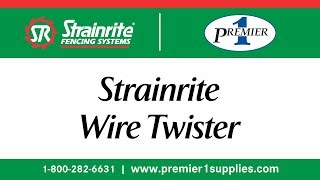 Strainrite Wire Twister [upl. by Schott68]