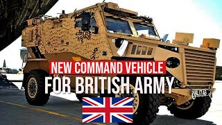 UK Firm Launches New Variant of 4x4 Command Vehicle for British Army [upl. by Patterman586]