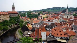 Cesky Krumlov  Krummau bzw Krumau im Böhmerwald Tschechien Jihočeský kraj [upl. by Balfore]