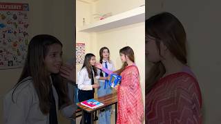 😳😰Aandhi ne👩‍🏫teacher se jhuth bola 😭😭Vishvi official trending emotional youtubeshorts [upl. by Maximo]