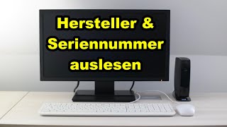 Monitor Hersteller amp Seriennummer auslesen in Windows 11 [upl. by Holbrooke583]