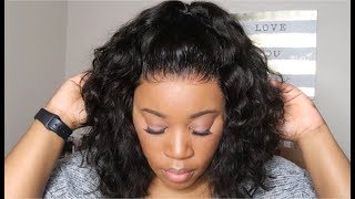 Natural Hairline No Baby Hairs Needed 🙌🏾 I Messy Wavy Bob I RpgShow [upl. by Mitzl]