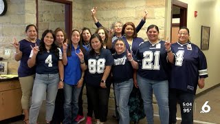 Kingsville ISD goes blue in honor of late coach [upl. by Stace]