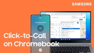 Send calls from your Chromebook to your phone with ClicktoCall  Samsung US [upl. by Araz]