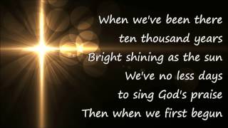 Amazing Grace LeAnn Rimes with Lyrics [upl. by Borroff]