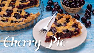 Easy Cherry Pie Recipe  How to Make Cherry Pie [upl. by Ahserb]