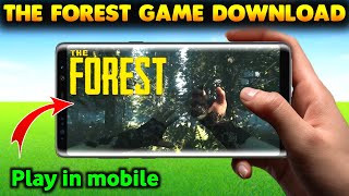 The forest game download android  How to download the forest game android  The forest game [upl. by Nomael]