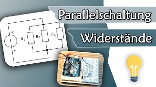 Parallelschaltung von Widerständen einfach erklärt  Gleichstromtechnik 5 [upl. by Naelopan]