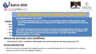 urodinamia cuanto y cuando dr gonzalo martinez SACIG [upl. by Jamille]