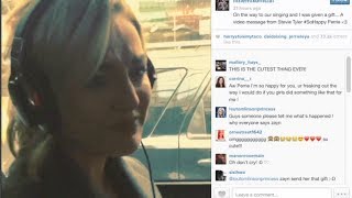 Zayn Malik Makes Perrie Edwards Cry With Video Message [upl. by Perusse]