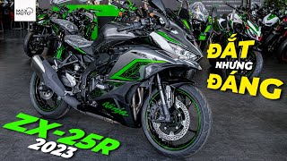 Review ZX25R 2023  ĐẮT NHƯNG ĐÁNG  Kawasaki  MaxMoto  Dờ [upl. by Ulick]