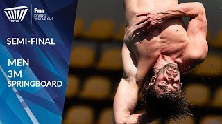 RELIVE  3m Men  SemiFinal  FINA Diving World Cup 2021 [upl. by Akeber173]