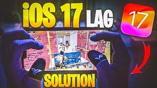 5 Tips to Fix iOS 17 BGMI Lag on iPhone XR 11 12 13 14 🔥 [upl. by Eetnwahs]