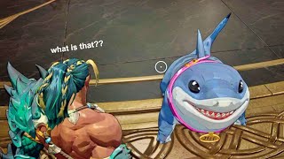 Funniest dialogue of characters meeting Jeff the Land Shark for the first time [upl. by Yspyg977]