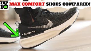 10 MOST COMFORTABLE Max Cushion Sneakers Compared Pros amp Cons [upl. by Orlosky869]