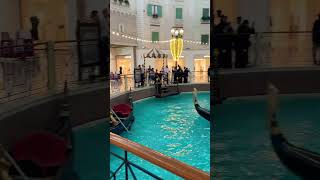 Gondola rides inside Villagio Mall in Doha are just amazing travel doha qatar villagiomall [upl. by Tobi101]