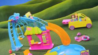 Polly Pocket  Flip n Swim Pool Playset [upl. by Imre]