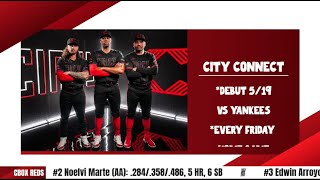 Cincinnati Reds COMEBACK AGAIN City Connect Jerseys Announced Reds Marlins MLB Game Recap 51323 [upl. by Fem386]