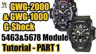 GWG2000 amp GWG1000  5678 amp 5463 Module Tutorial  how to set up and use all the functions PART I [upl. by Uv]