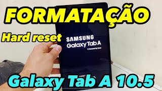 Como formatar tablet samsung Tab A 101 SM T515  Hard Reset Desbloquear Formatar Remover Senha [upl. by Haley883]