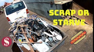 Scrap or Starve Street Scrapping for CASH  Scrap Steel Scavenge [upl. by Oiramat229]