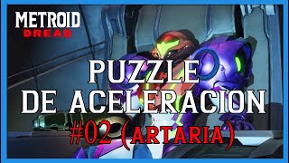 Metroid Dread  Puzzle de aceleración 02 Artaria [upl. by Kellie310]