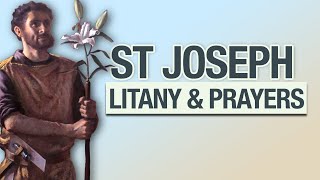 Litany of St Joseph amp Prayers [upl. by Ekul]