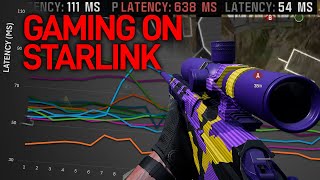 Gaming on Starlink  2024 Review and Test [upl. by Noffets]