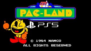 Arcade Archives PacLand PS5 Gameplay [upl. by Berglund689]