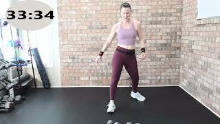 5 Circuits x 60 Second Per Exercise Power Blast Ultimate FullBody Weight Circuit Challenge [upl. by Idolla]