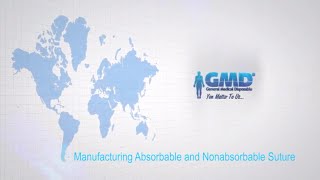 Surgical suture manufacturing  GMD Group Turkey [upl. by Zetes461]