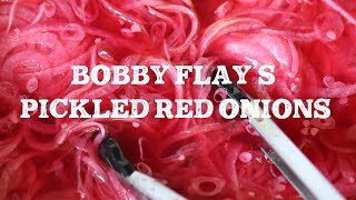 Bobby Flays Pickled Red Onions [upl. by Krid]